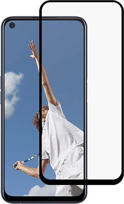 Oppo A52 Uyumlu Ön Koruma Seramik Nano Ekran Koruyucu - Siyah