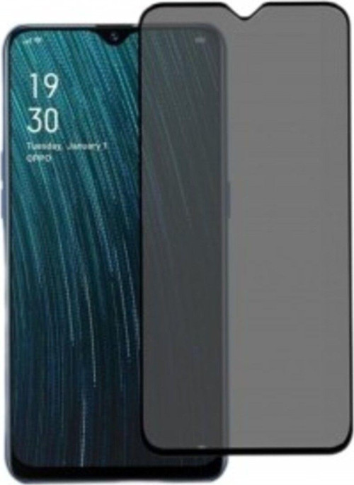 Oppo A5S Uyumlu Ön Koruma Hayalet Seramik Nano Ekran Koruyucu - Siyah
