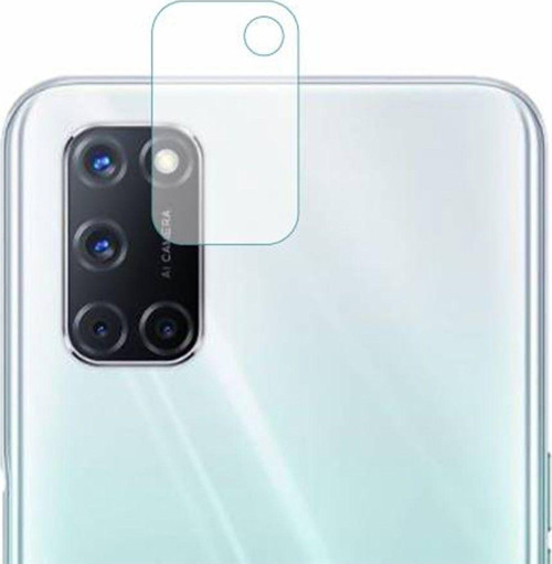 Oppo A72 Uyumlu Kamera Cam Koruyucu - Şeffaf