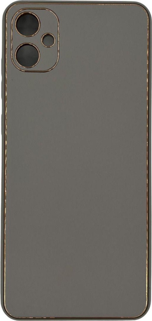 Samsung Galaxy A05 Uyumlu Coco Leather Seri Arka Koruma Kılıf - Natural