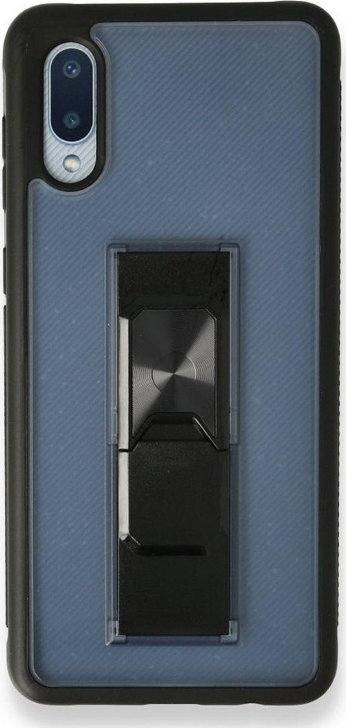Samsung Galaxy A02 Uyumlu Microcase Mıknatıs Yüzüklü Arka Koruma Kılıf - Lila