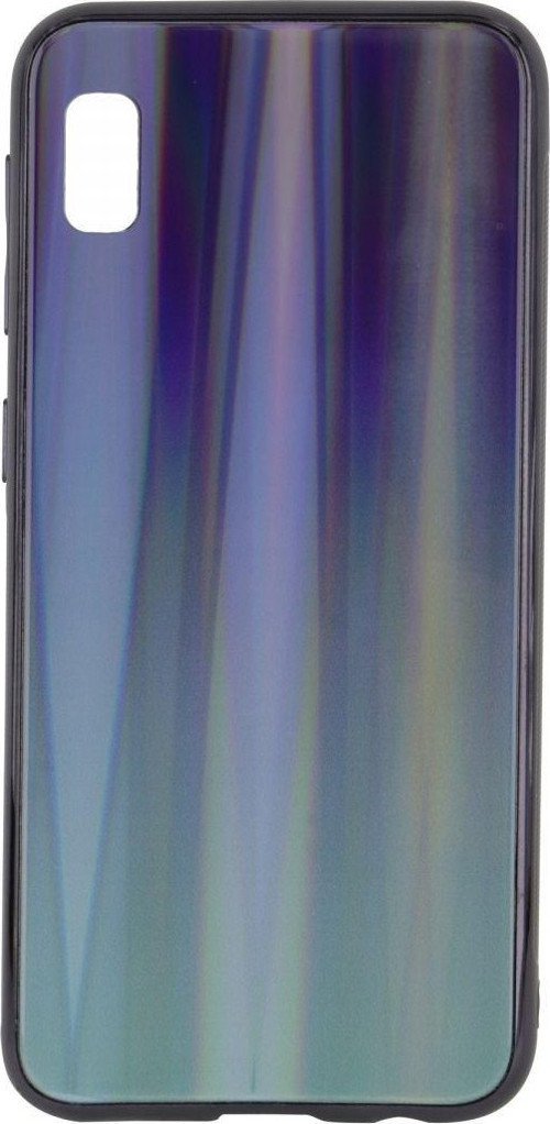 Samsung Galaxy A10E Uyumlu Degrade Arka Koruma Kılıf - Mavi