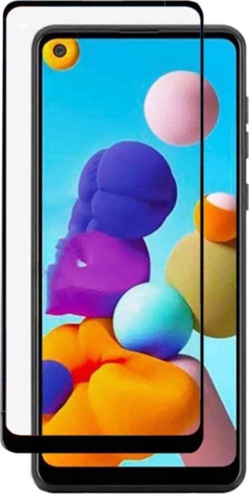 Samsung Galaxy A21 Uyumlu Ön Koruma Seramik Nano Ekran Koruyucu - Siyah