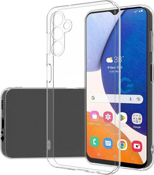 Samsung Galaxy A14 5G Uyumlu Lüx Seri Kamera Korumalı Arka Koruma Kılıf - Şeffaf
