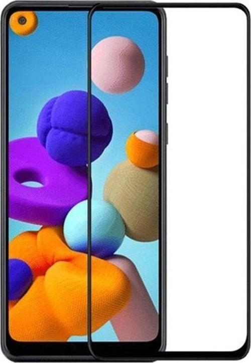 Samsung Galaxy A21S Uyumlu Ön Koruma Mat Seramik Nano Ekran Koruyucu - Siyah