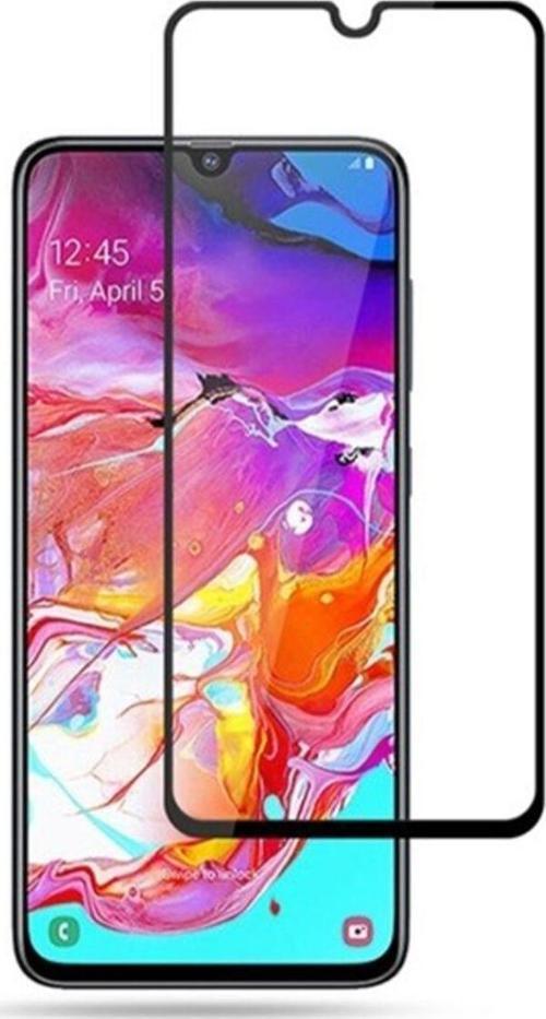 Samsung Galaxy A70 Uyumlu Ön Koruma Mat Seramik Nano Ekran Koruyucu - Siyah