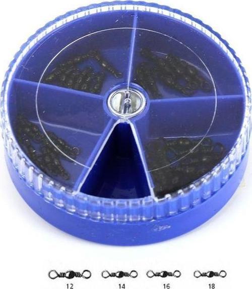 Swivel Black 77210 Fırdöndü 40 Adet