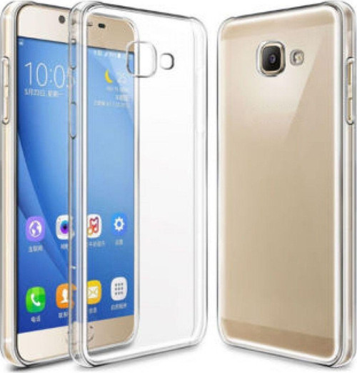 Samsung Galaxy G615 J7 Max Uyumlu Arka Koruma Arka Koruma Kılıf - Şeffaf