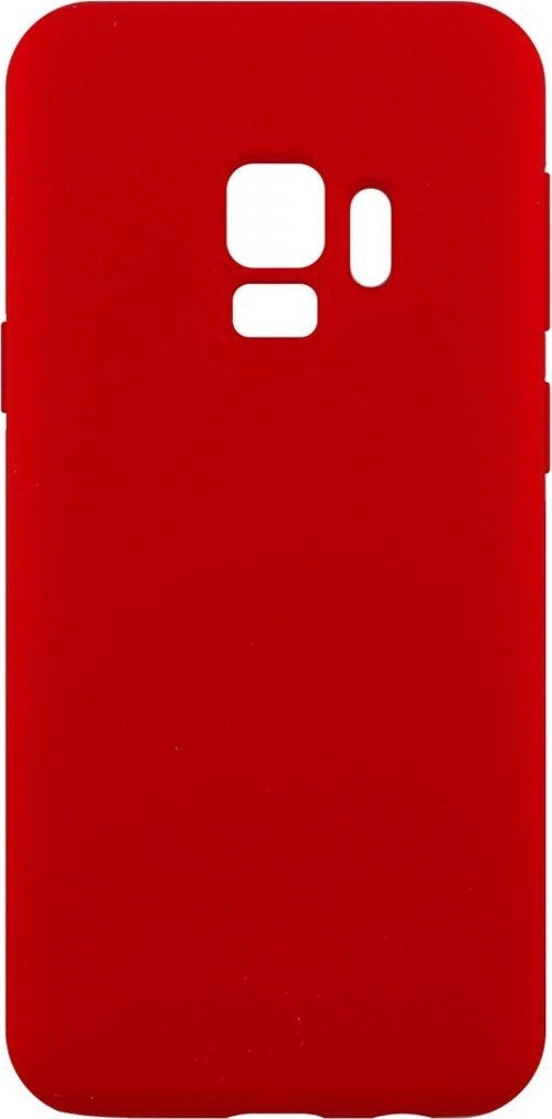 Samsung Galaxy G960 S9 Uyumlu Arka Koruma Arka Koruma Kılıf - Kırmızı