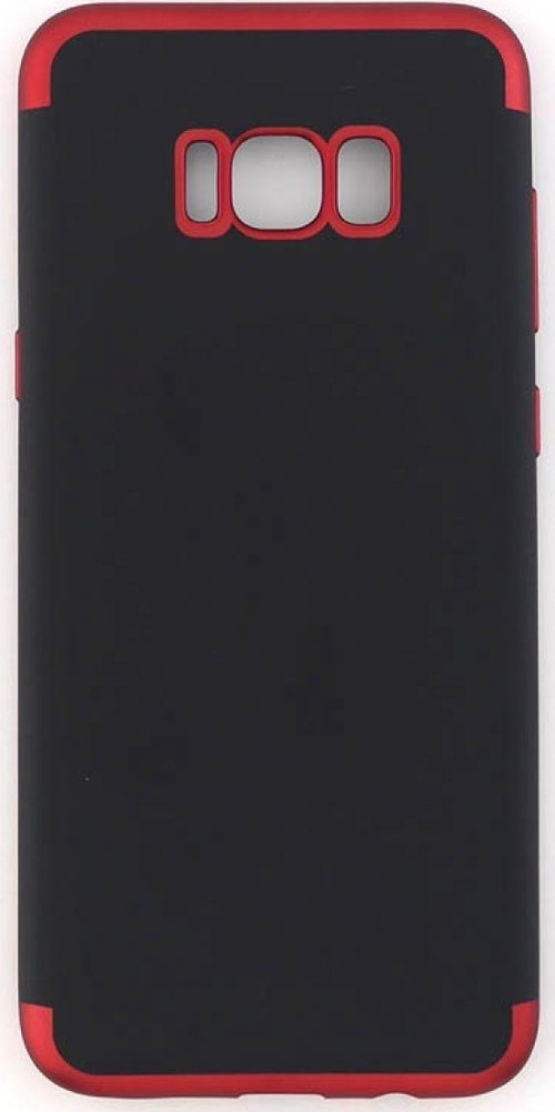 Samsung Galaxy G955 S8 Plus Uyumlu Arka Koruma Kılıf - Kırmızı