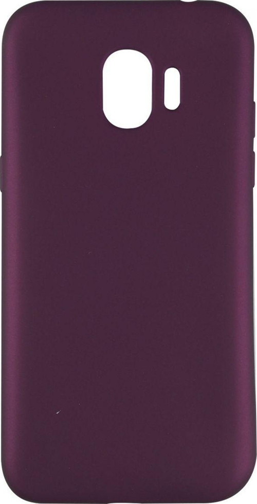 Samsung Galaxy J250 J2 Pro Uyumlu Suide Arka Koruma Kılıf - Mürdüm