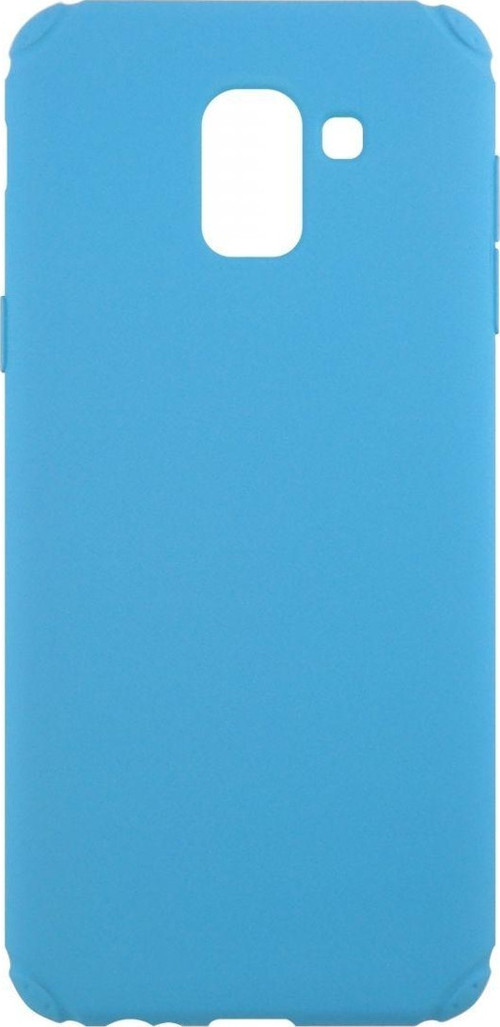 Samsung Galaxy J600 J6 Uyumlu Plane Seri Arka Koruma Kılıf - Mavi