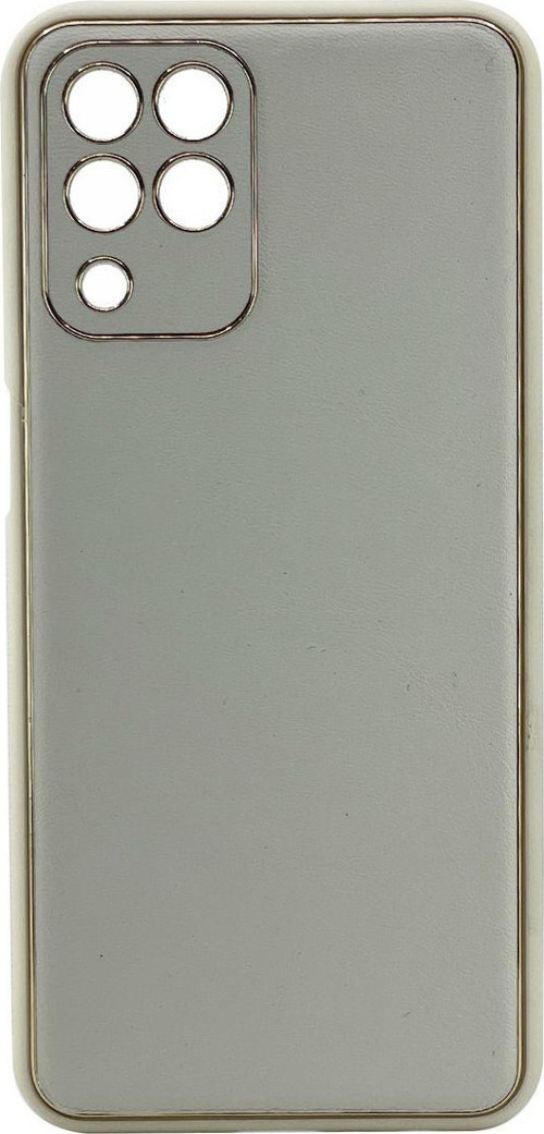Samsung Galaxy M33 Uyumlu Coco Leather Seri Arka Koruma Kılıf - Gold