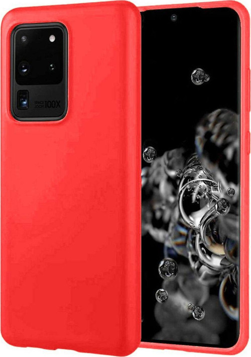 Samsung Galaxy Note 20 Ultra Uyumlu Nano Arka Koruma Kılıf - Kırmızı