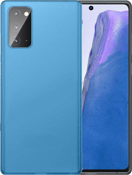 Samsung Galaxy Note 20 Uyumlu Nano Arka Koruma Kılıf - Mavi