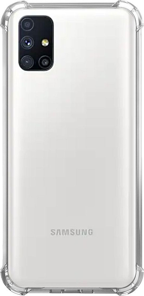 Samsung Galaxy M51 Uyumlu Rarroz Seri Arka Koruma Kılıf - Şeffaf