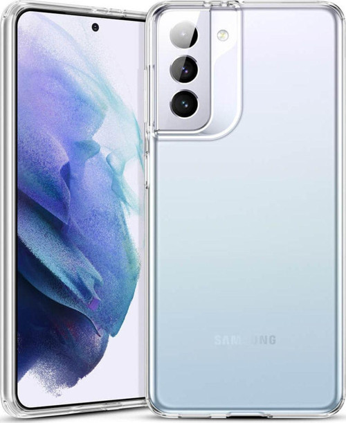 Samsung Galaxy S21 Plus Uyumlu Lüx Seri Arka Koruma Kılıf - Şeffaf