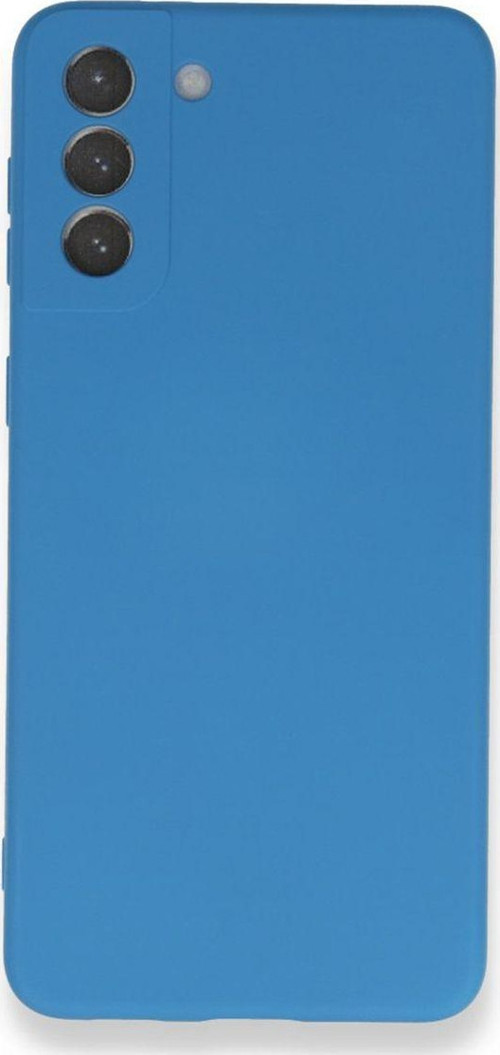 Samsung Galaxy S21 Plus Uyumlu Nano Arka Koruma Kılıf - Mavi