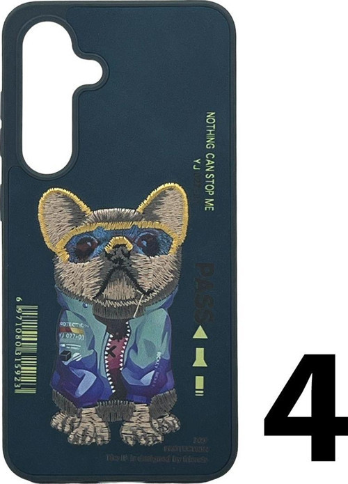Samsung Galaxy S23 Fe Uyumlu Animal Tasarım Baskılı Arka Koruma Kılıf