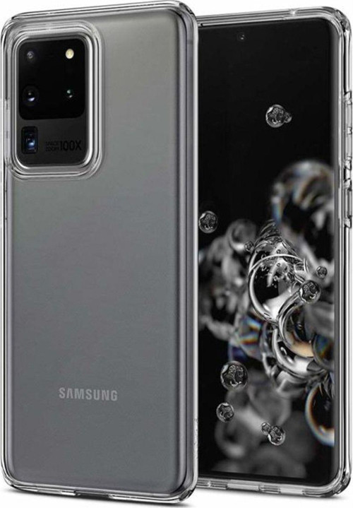 Samsung Galaxy S20 Ultra Uyumlu Rarroz Seri Arka Koruma Kılıf - Şeffaf