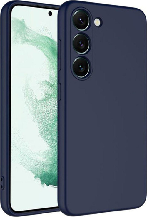 Samsung Galaxy S23 Plus Uyumlu Lansman Seri Arka Koruma Kılıf - Lacivert