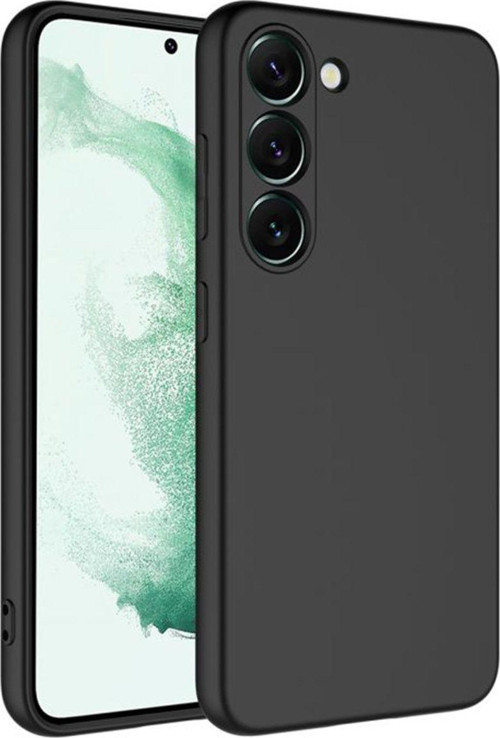 Samsung Galaxy S23 Plus Uyumlu Lansman Seri Arka Koruma Kılıf - Siyah