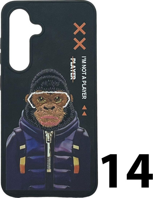 Samsung Galaxy S24 Uyumlu Animal Tasarım Arka Koruma Kılıf