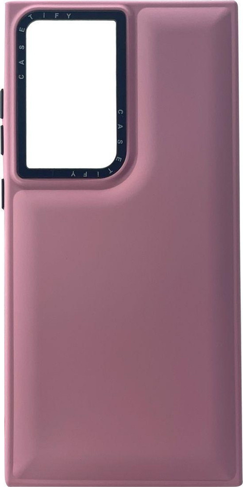 Samsung Galaxy S23 Ultra Uyumlu Casetify Buff Seri Arka Koruma Kılıf - Pembe