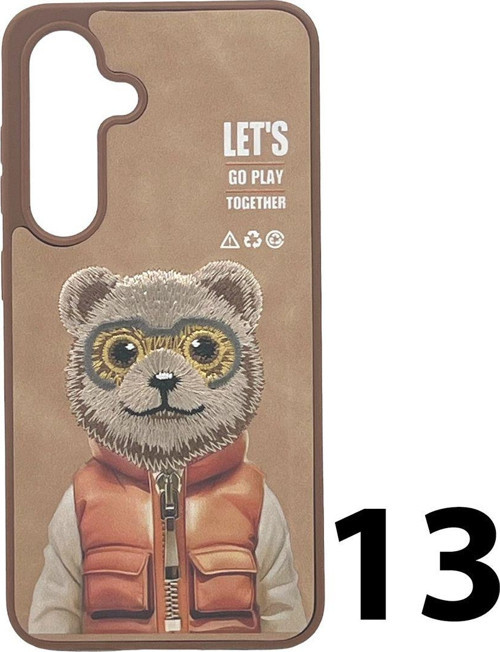 Samsung Galaxy S24 Uyumlu Animal Tasarım Arka Koruma Kılıf