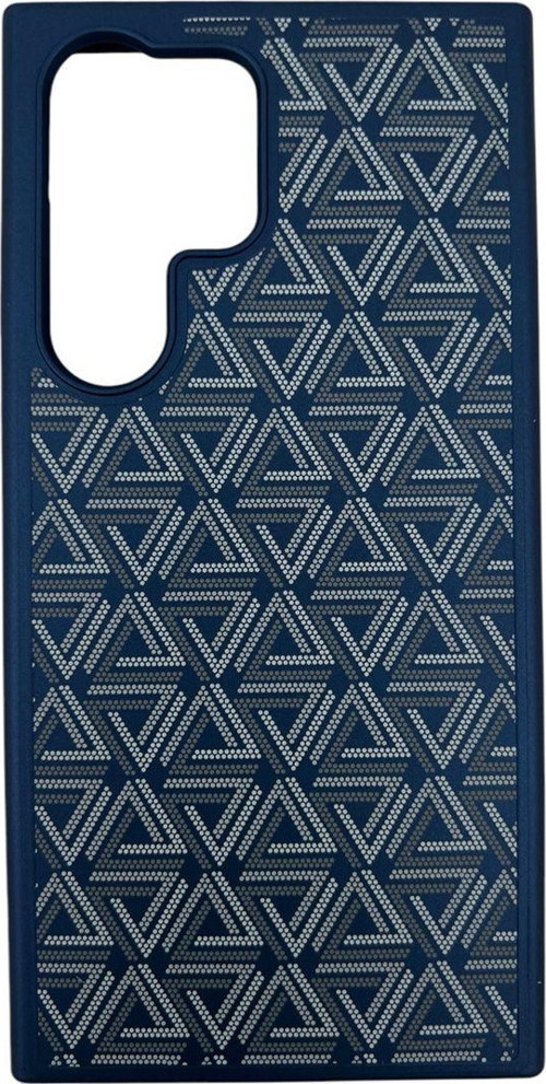 Samsung Galaxy S23 Ultra Uyumlu Nt-N044 Arka Koruma Kılıf - Mavi