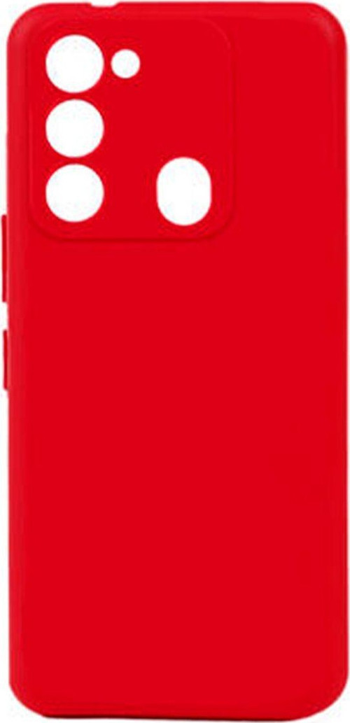Tecno Spark 8C Uyumlu Trend Seri Arka Koruma Kılıf - Kırmızı