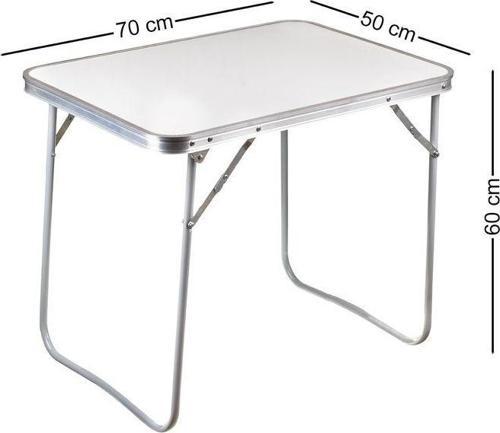 Katlanır Portatif Kamp Masası 50*70*60