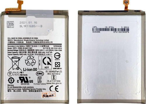 Teknonet Samsung Galaxy A21S Uyumlu 5000 Mah Batarya