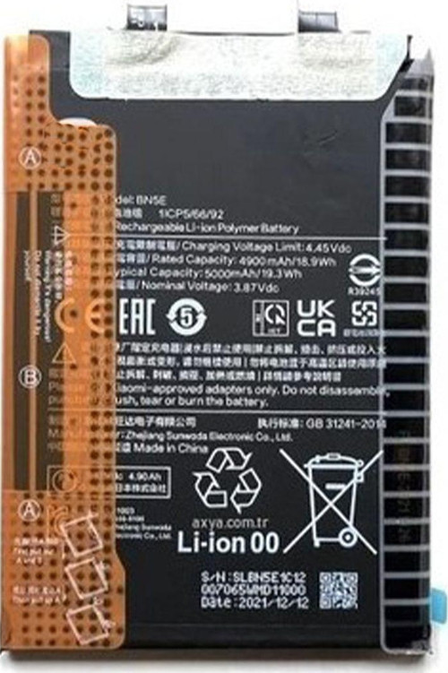 Teknonet Xiaomi Redmi Note 11 Pro Uyumlu 5000 Mah Batarya