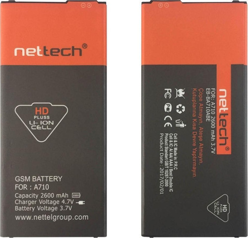 Teknonet Samsung Galaxy A710 A7 2016 Uyumlu 2900 Mah Batarya