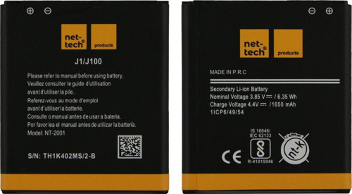 Teknonet Samsung Galaxy J100 J1 Uyumlu Ant-32419 1650 Mah Batarya
