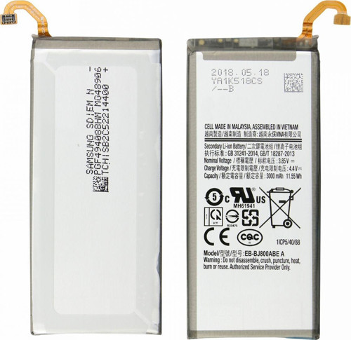 Teknonet Samsung Galaxy J600 J6 Uyumlu 3000 Mah Batarya