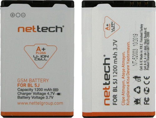 Teknonet Nokia 5230 Uyumlu 1200 Mah Batarya
