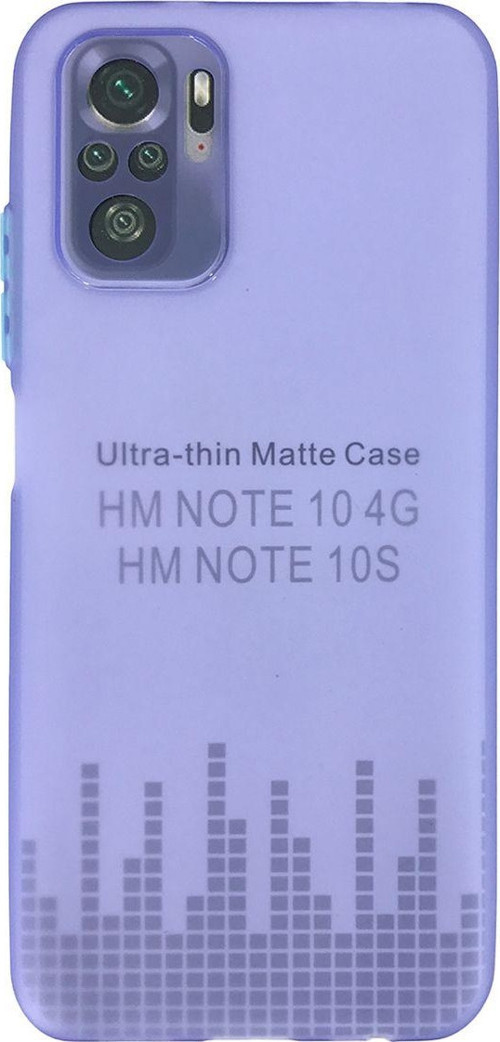 Xiaomi Redmi Note 10 Uyumlu Ultra Slim Arka Koruma Kılıf - Lila