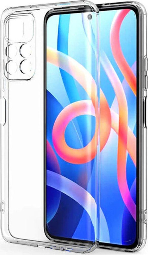 Xiaomi Redmi Note 11 Uyumlu Lüx Seri Kamera Korumalı Arka Koruma Kılıf - Şeffaf