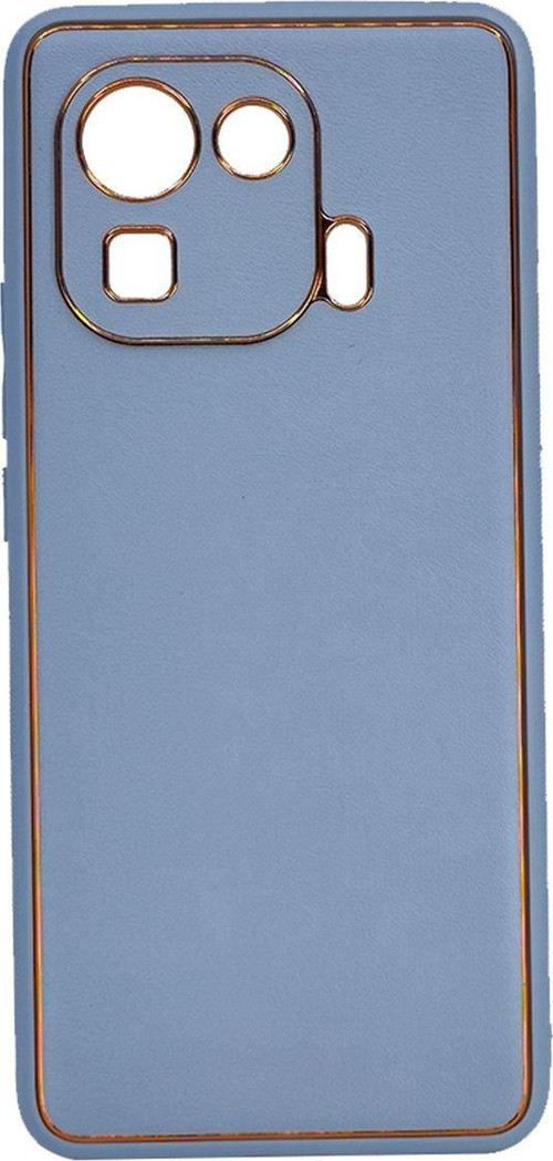 Xiaomi Mi 11 Pro Uyumlu Coco Leather Seri Arka Koruma Kılıf - Turkuaz