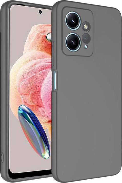 Xiaomi Redmi Note 12 Uyumlu Nano Arka Koruma Kılıf - Gri