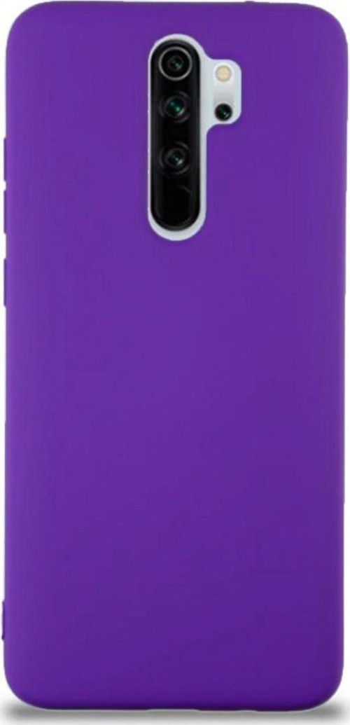 Xiaomi Redmi Note 8 Pro Uyumlu Nano Arka Koruma Kılıf - Lila