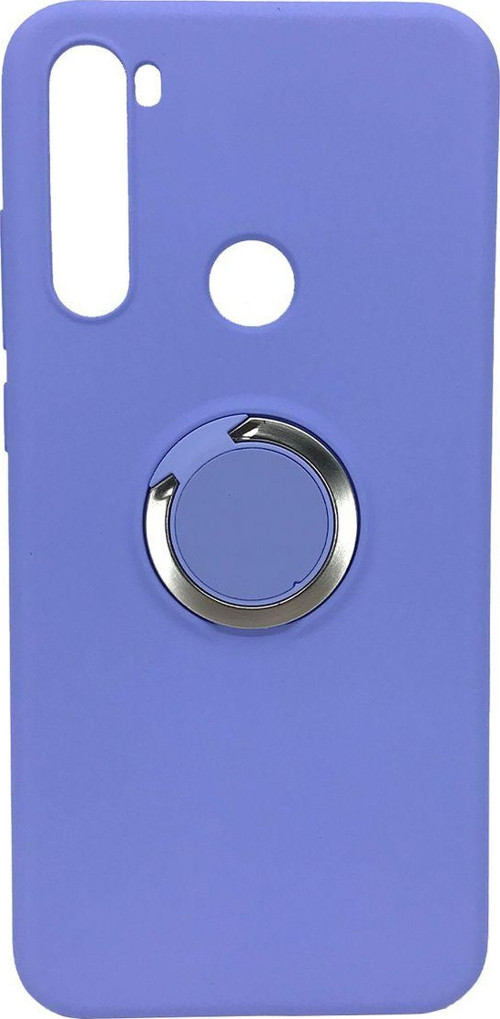 Xiaomi Redmi Note 8T Uyumlu Nano Ring Arka Koruma Kılıf - Mor