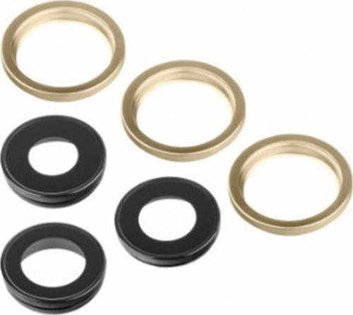 Apple Iphone 12 Pro Max Uyumlu Ful Set Kamera Camı - Gold