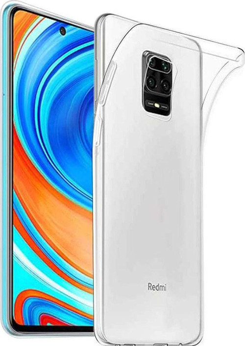 Xiaomi Redmi Note 9 Uyumlu Lüx Seri Arka Koruma Kılıf - Şeffaf
