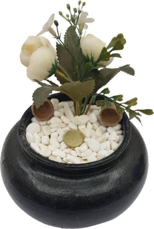 1 Kg Beyaz Dolomit Taş 0.5-1 Cm Akvaryum Taşı - Çakıl Taşı Bahçe - Saksı Taşı - Sukulent - Terraryum No.1M