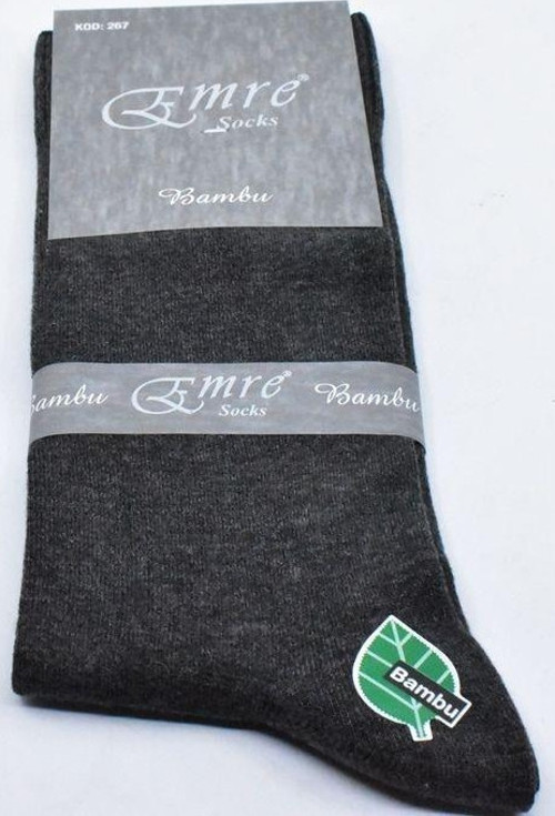 6 Çift %100 Bambu Erkek Çorap
