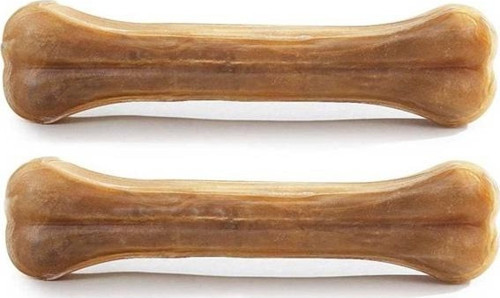 Petimore Sütlü Pres Deri Kemik 15 cm ( İkili Paket )