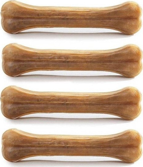 Petimore Sütlü Pres Deri Kemik 7 cm ( Dörtlü Paket )
